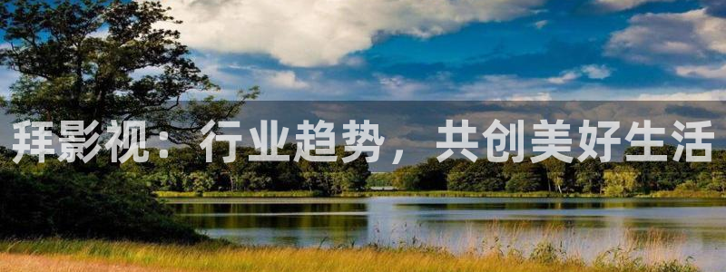 电影红叶：拜影视：行业趋势，共创美好生活